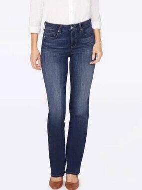 NYDJ Marilyn Straight Leg Jeans VGUC - Women's Size 8
